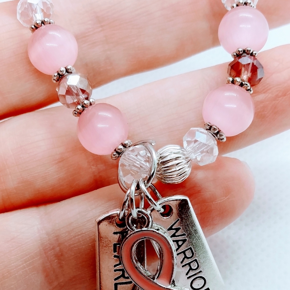 Breast Cancer Awareness Bracelet - Picture 4 of 4